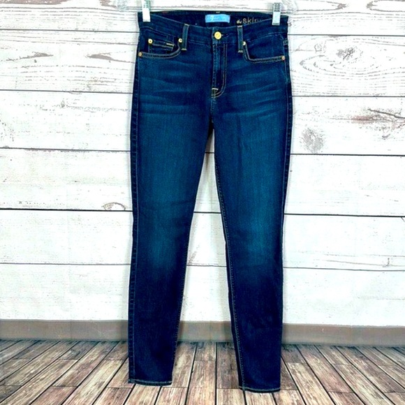 7 For All Mankind Denim - 7 For All Mankind Blue Skinny Jeans